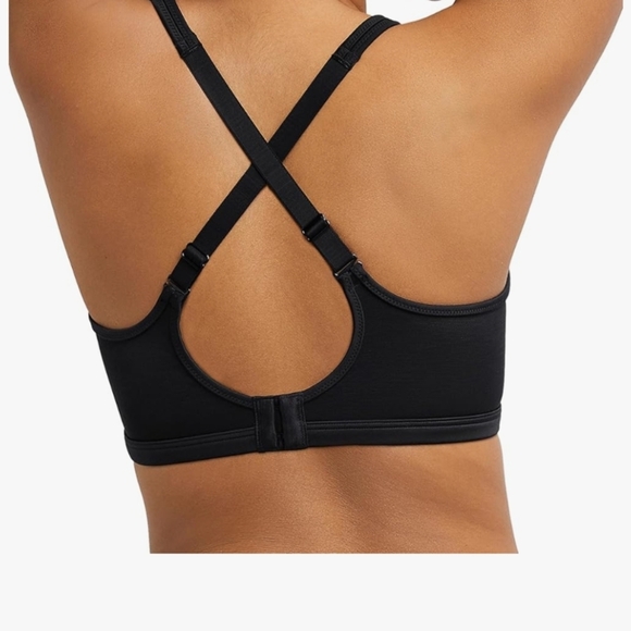 NWT Bali Women's (38DDD) Black Lace Minimizer Convertible Bra With Underwire - Picture 3 of 16